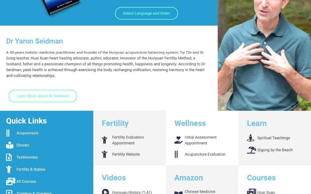 Medical agency landing page