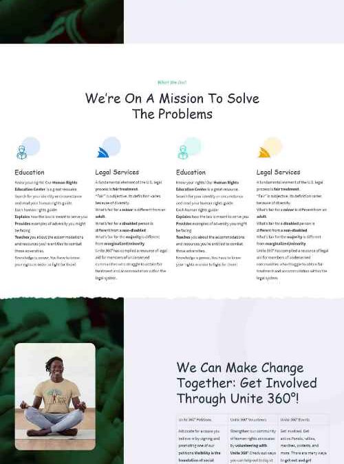 Top non profit website design