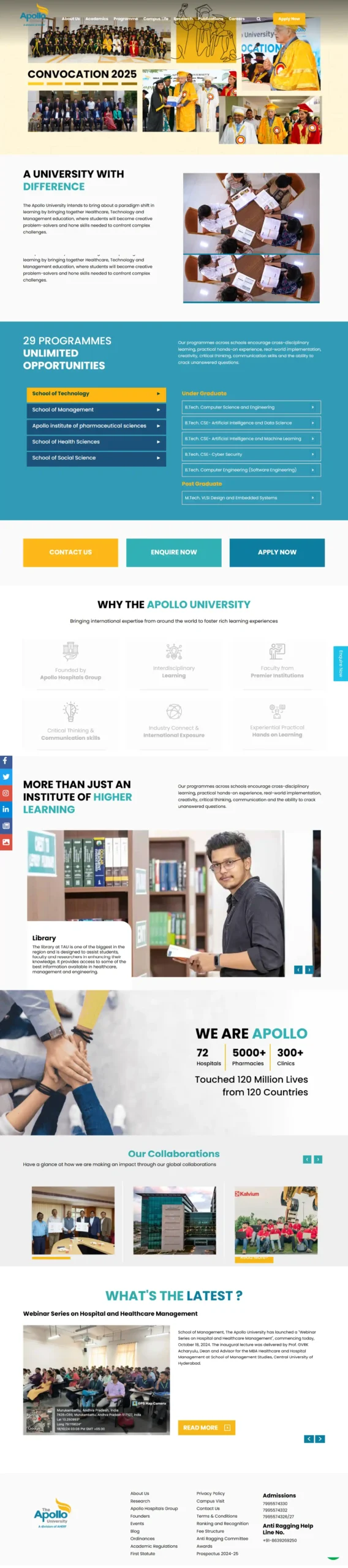 Best institute website design