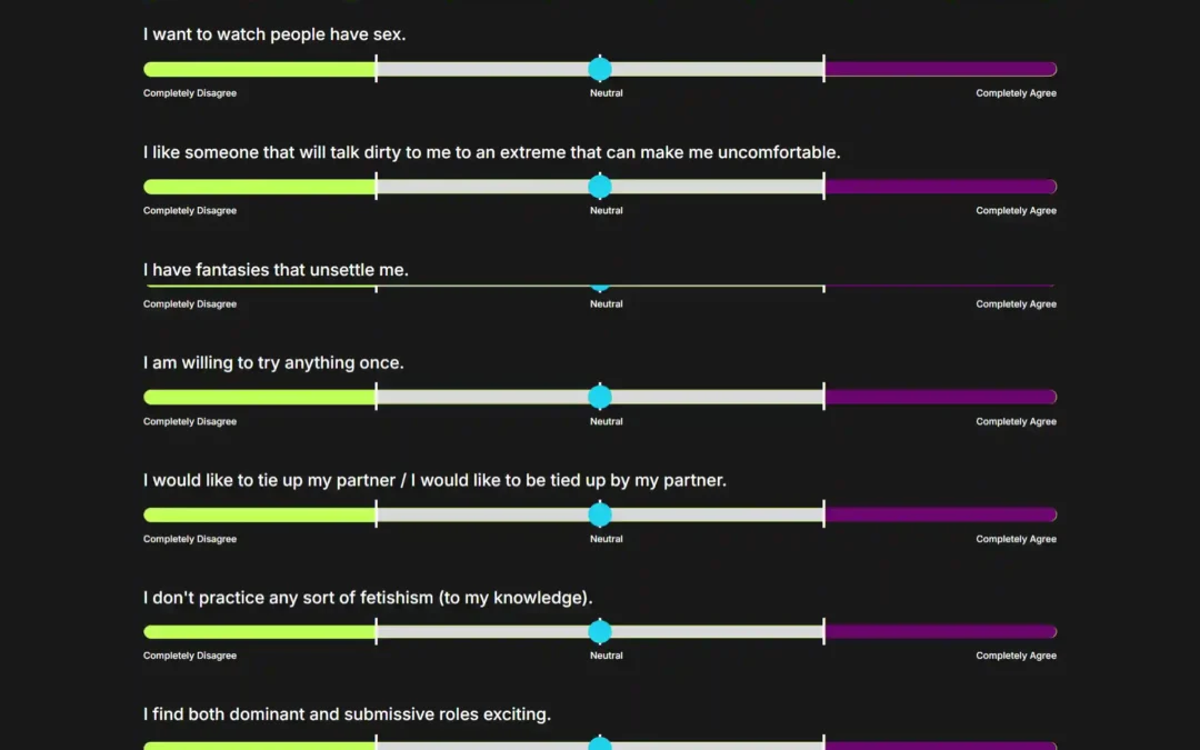 BDSM WordPress Form