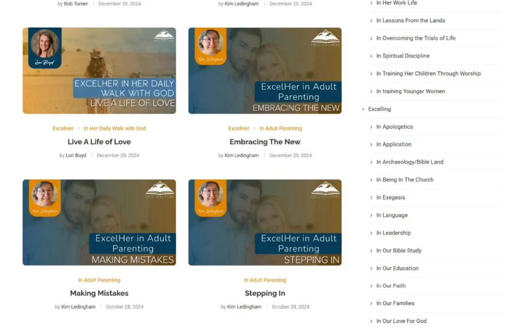 Excel Academic publications |  Online Publications