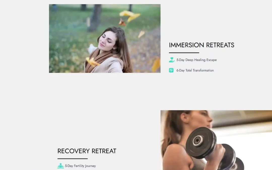 Hunyuan Life Best Health Website Design