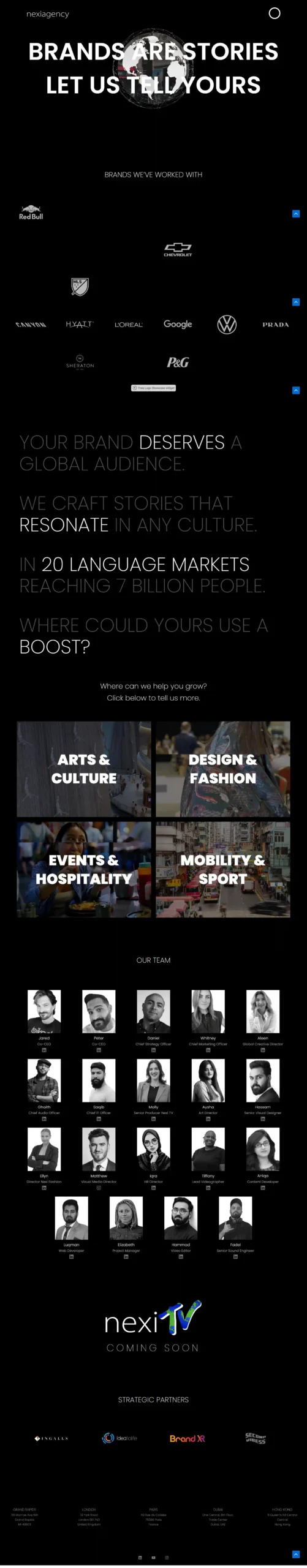 Nexi Agency Web Agency Web Design