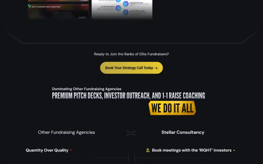 Stellar Consultancy best business consulting services website design