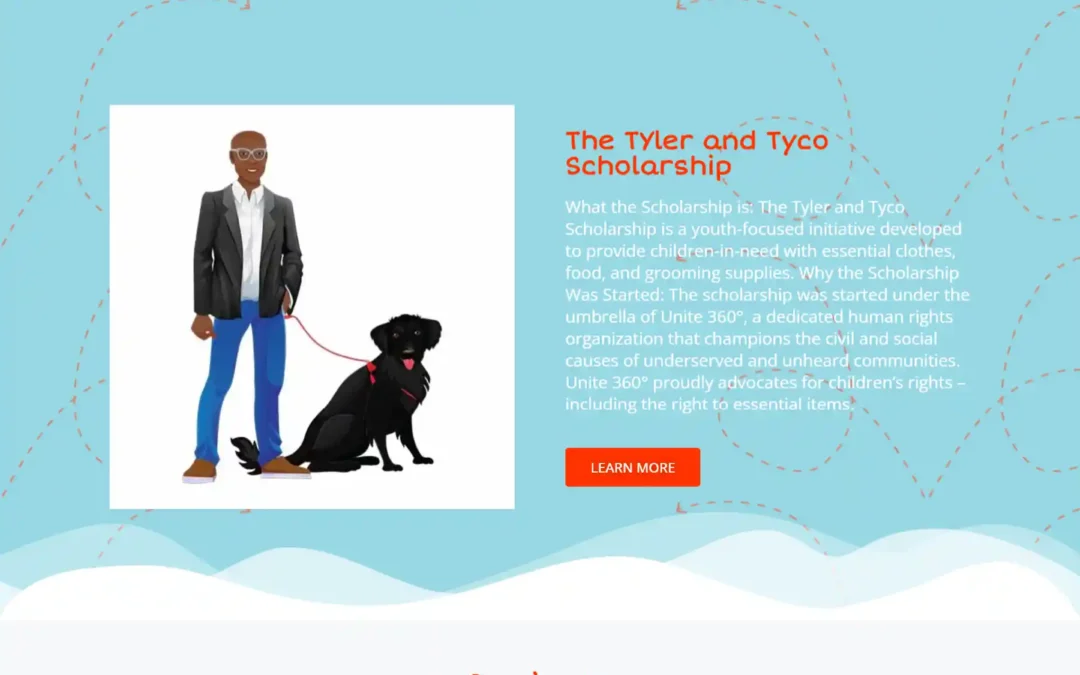 Tyler and Tyco Best portfolio website design