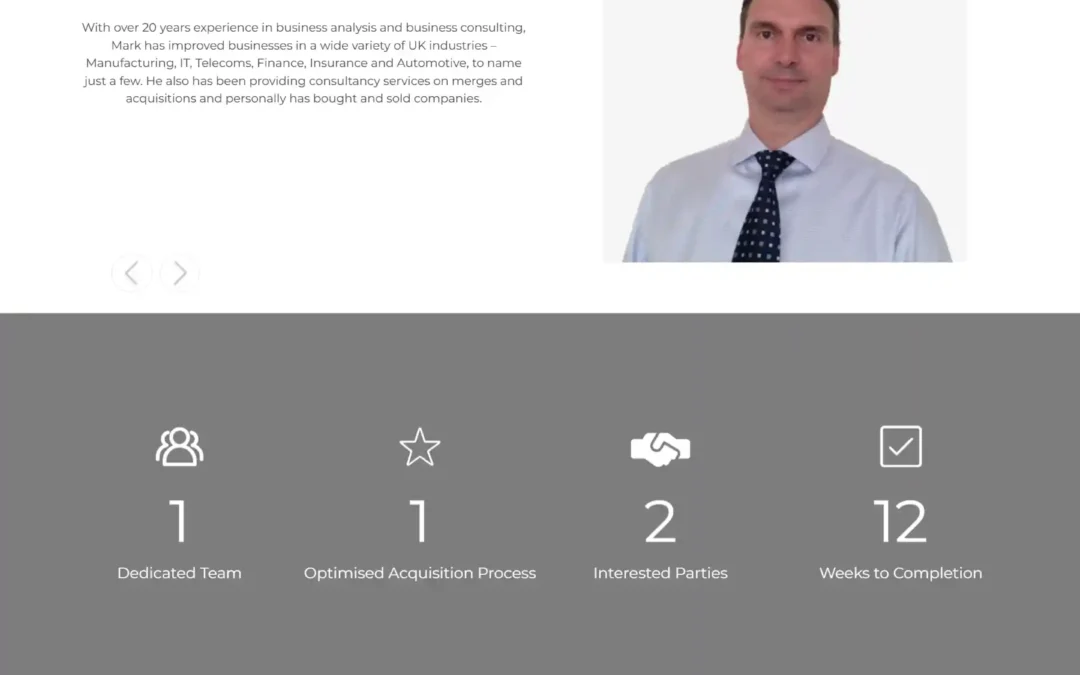 Maxea Group best business consulting website design